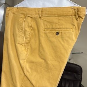Good fellow… Goldish colored shorts, size 38